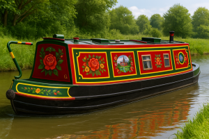 canal boat for sale