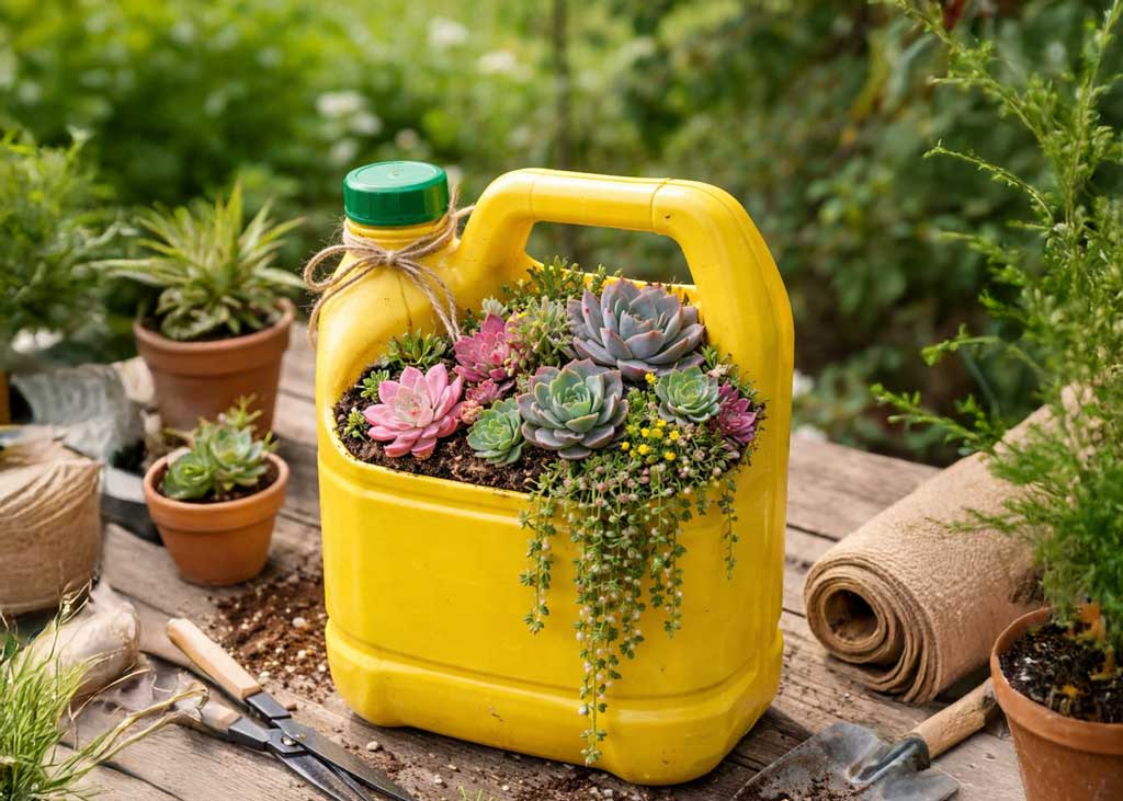 jerry can planter ideas